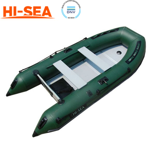 PVC Inflatable Boat With Aluminum Floor